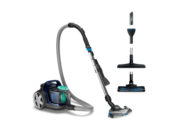 Philips PowerPro Active FC9556 - Støvsuger - beholder - uden pose - louros-blå