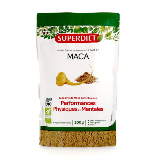 Poudre Bio Maca Super Diet - Performances physiques et mentales