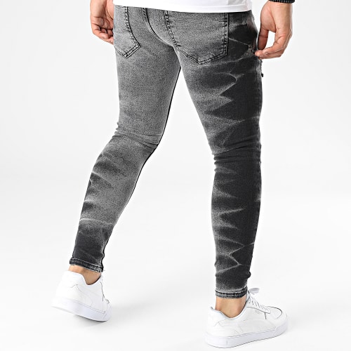 Jean Slim B6880 Noir