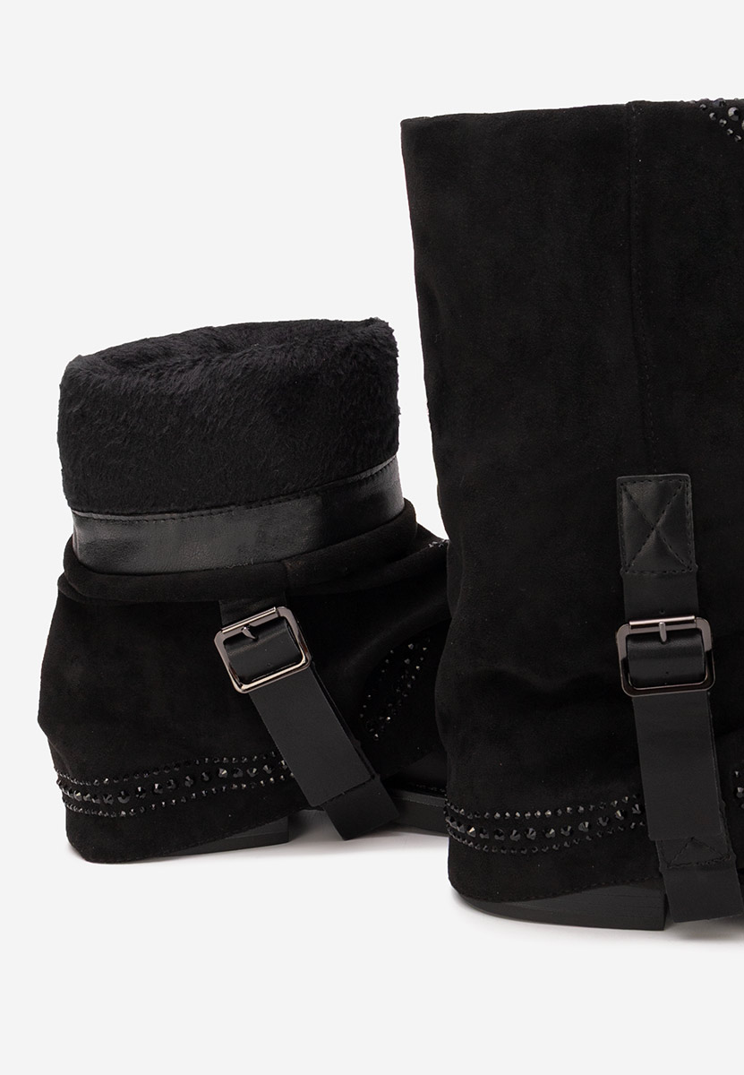 Bottines hautes femme noires Fatimah
