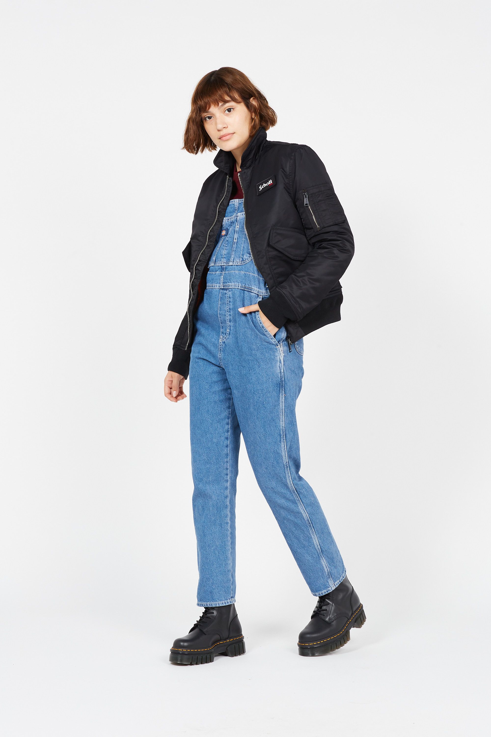 SCHOTT Blouson 210-100-RS Noir