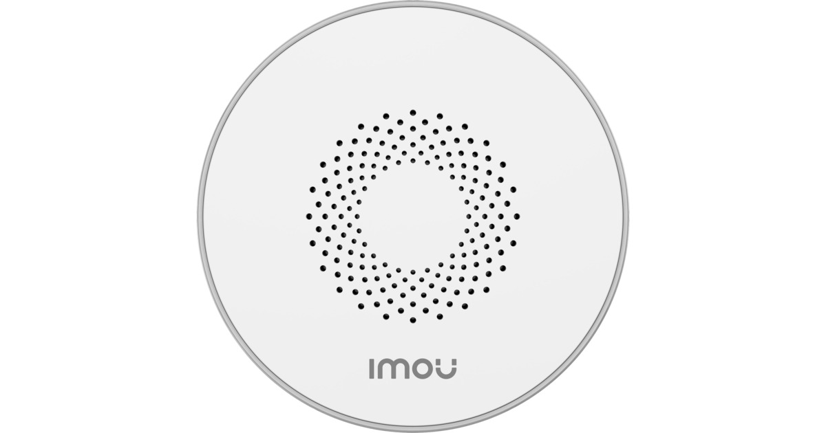 ImouZR1 Draadloze sirene  (Wit, 85 dB)