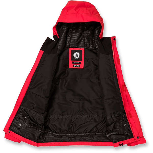 Veste de ski VOLCOM STONE.91 INS JACKET ORANGE SHOCK