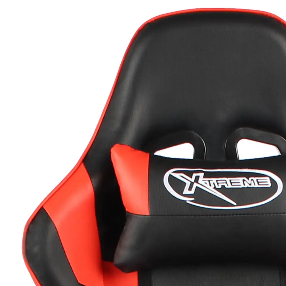 vidaXL - Gamingstoel - Rood - PVC
