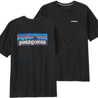 Patagonia P-6 Logo Responsibili-Tee T-Shirt Black Herren