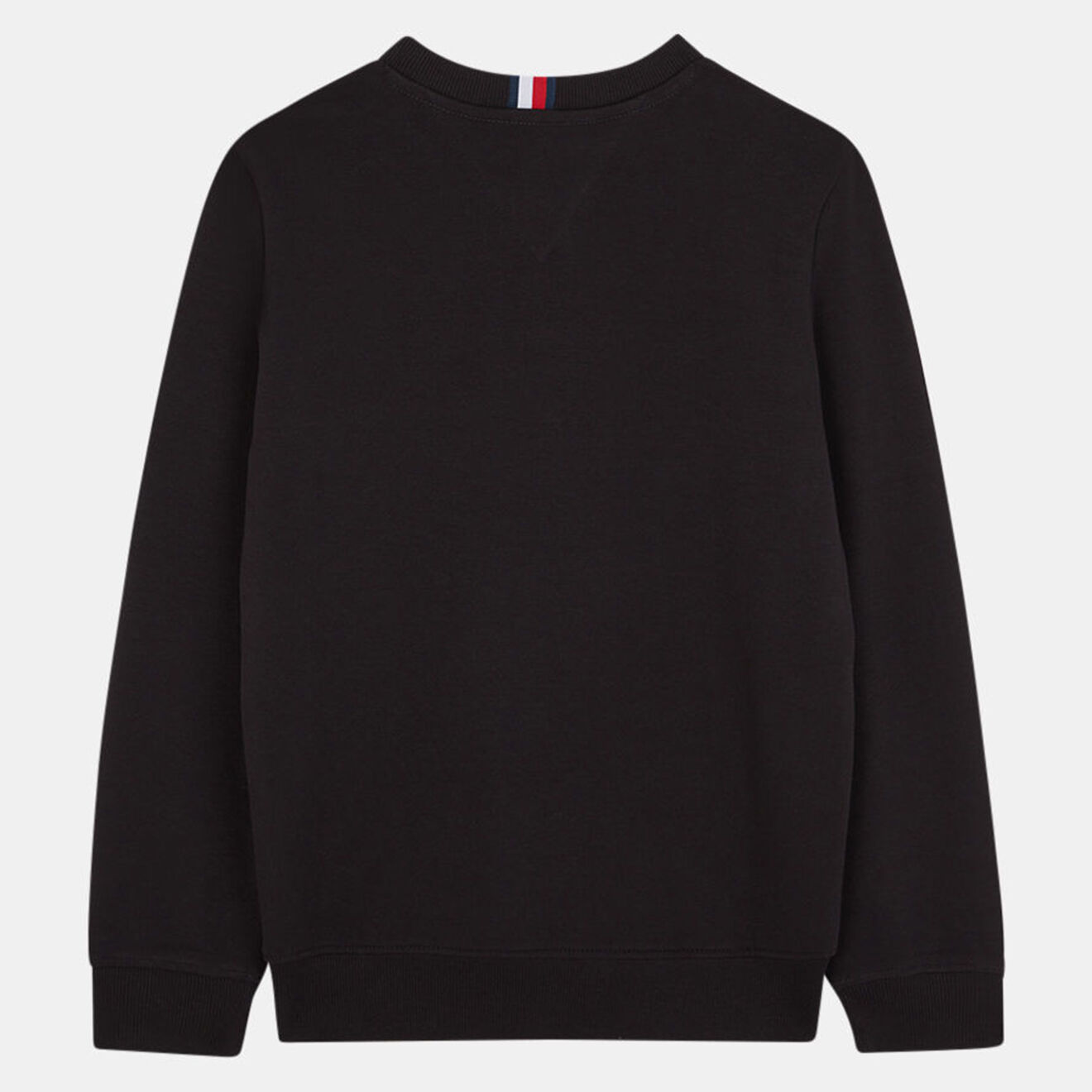 Tommy Hilfiger Sweat en Coton organique à bandes noir