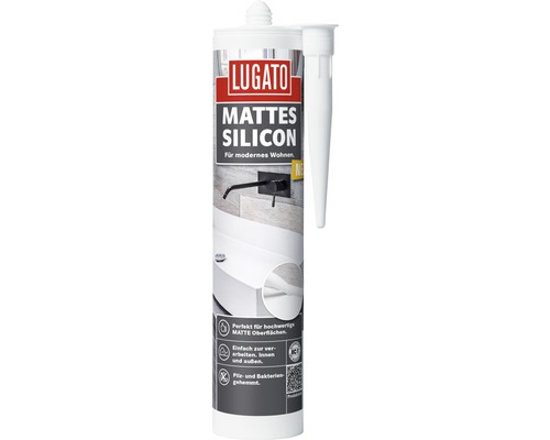 Lugato Matte Siliconen Zilvergrijs 310 ml