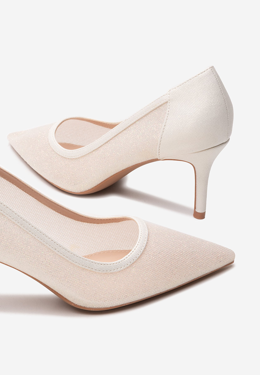 Chaussures stiletto blancs Nidela
