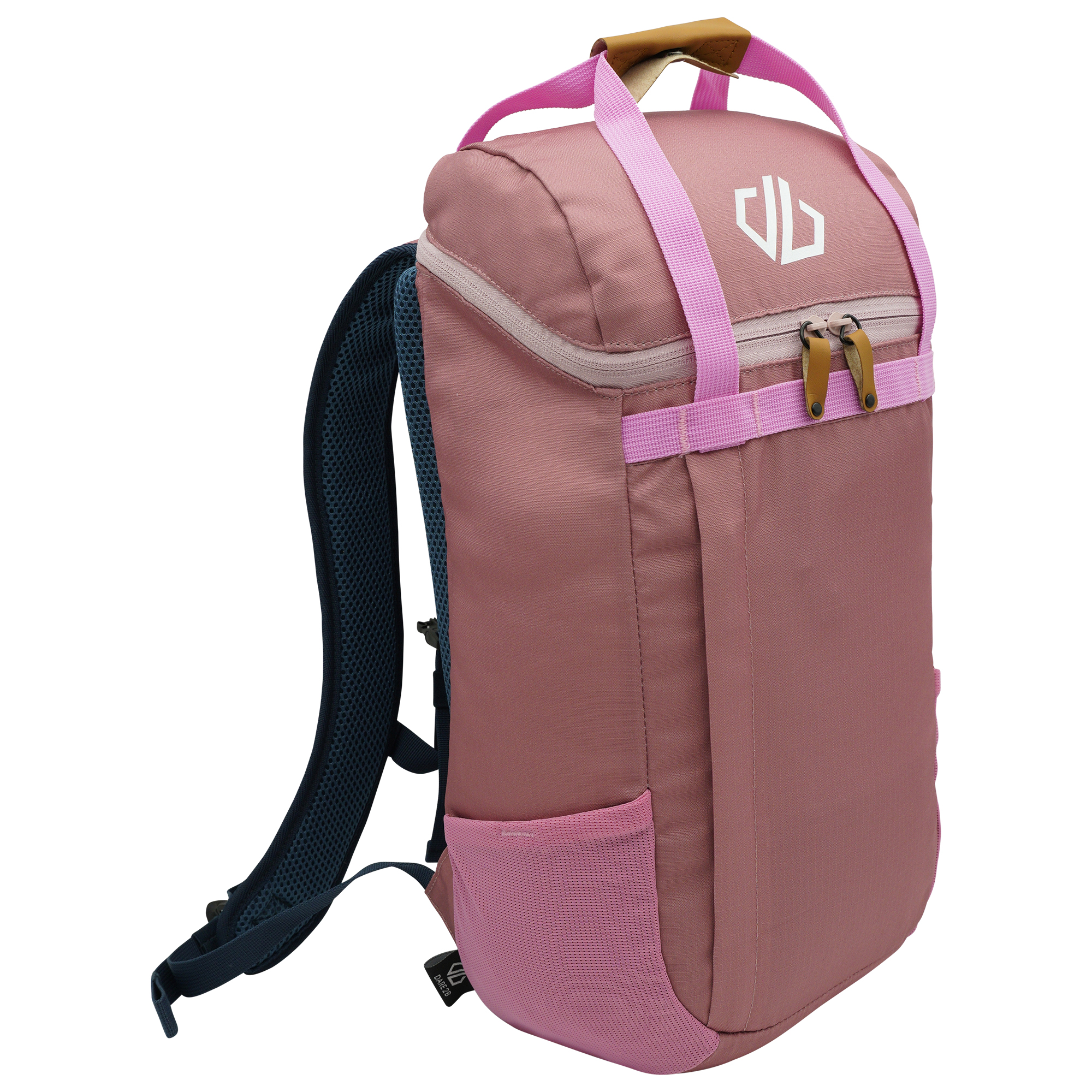 Mochila Offbeat Dare 2b 16L com acabamento em couro