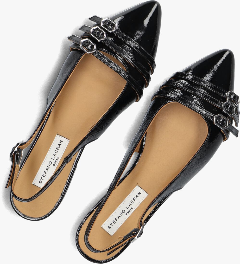 zwarte stefano lauran slingbacks 15600154