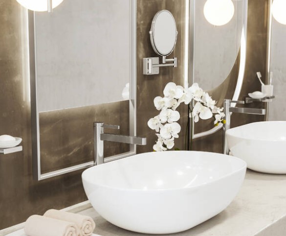 Hansgrohe AddStoris scheerspiegel chroom