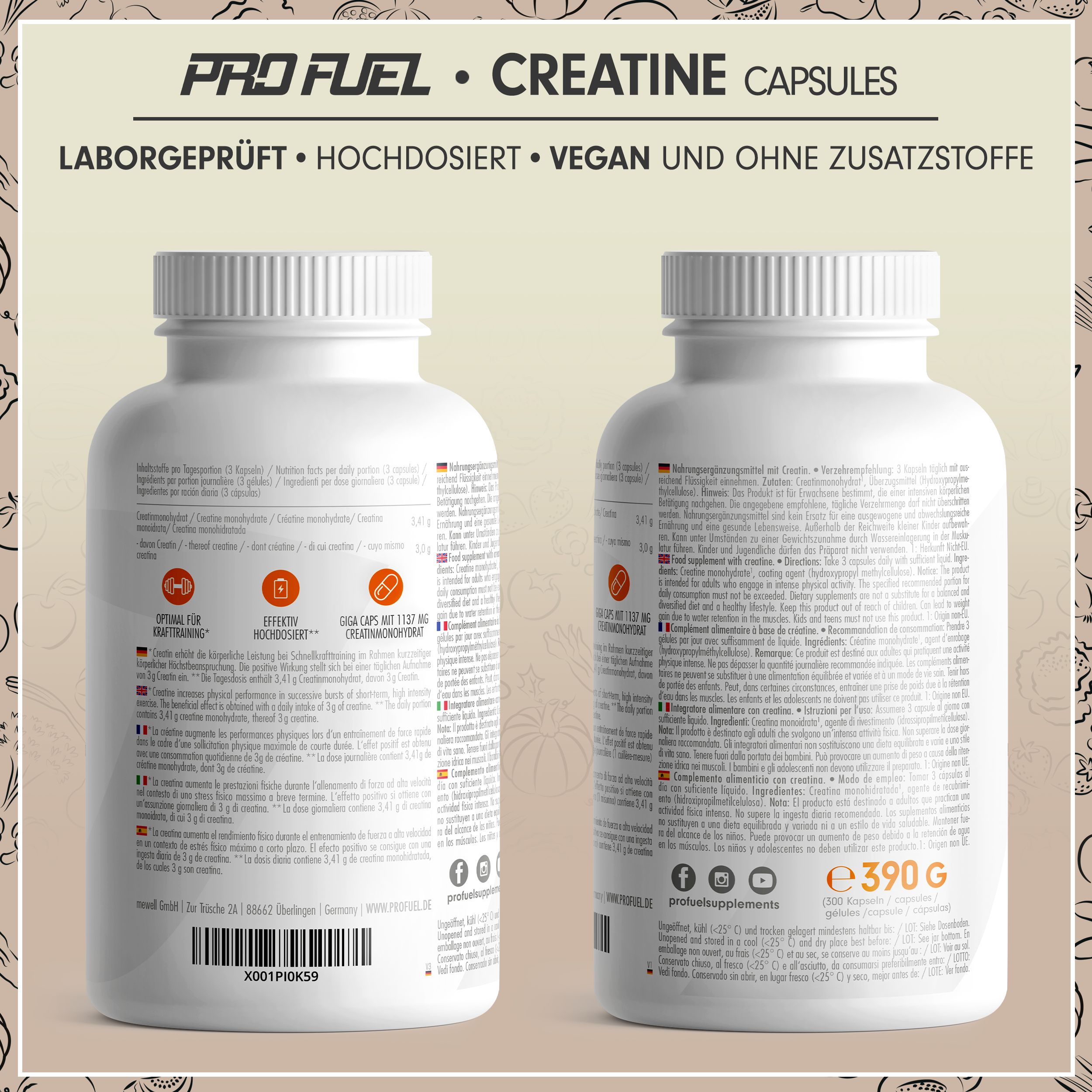 ProFuel - CREATIN Kapseln