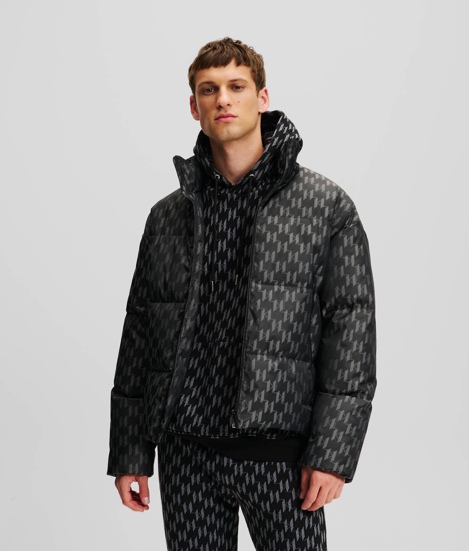 VESTE MATELASSÉE KL MONOGRAM