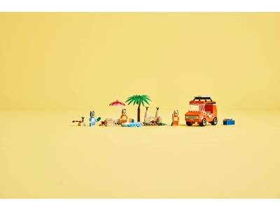 LEGO Bluey's autorit naar het strand (11202)