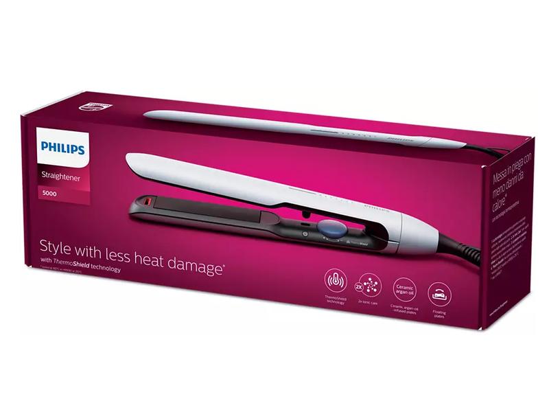 Philips Haarglätter 5000 Series BHS520/00 Hellblau Streckeisen