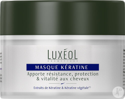 Luxéol Masque Kératine Cheveux Fragilisés Pot 200ml
