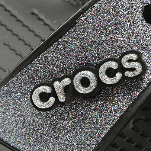 Sandales Classic Crocs Glitter II Sandal Noir