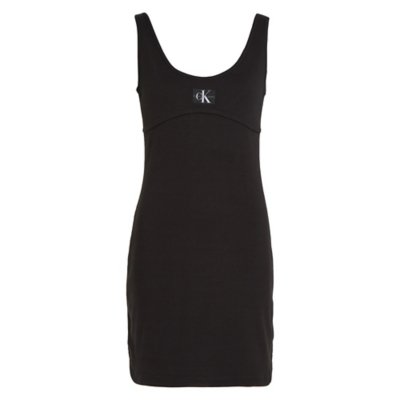 Robe femme Badge Rib Strappy CALVIN KLEIN