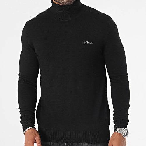 Pull Col Roulé M3BR10-Z3052 Noir