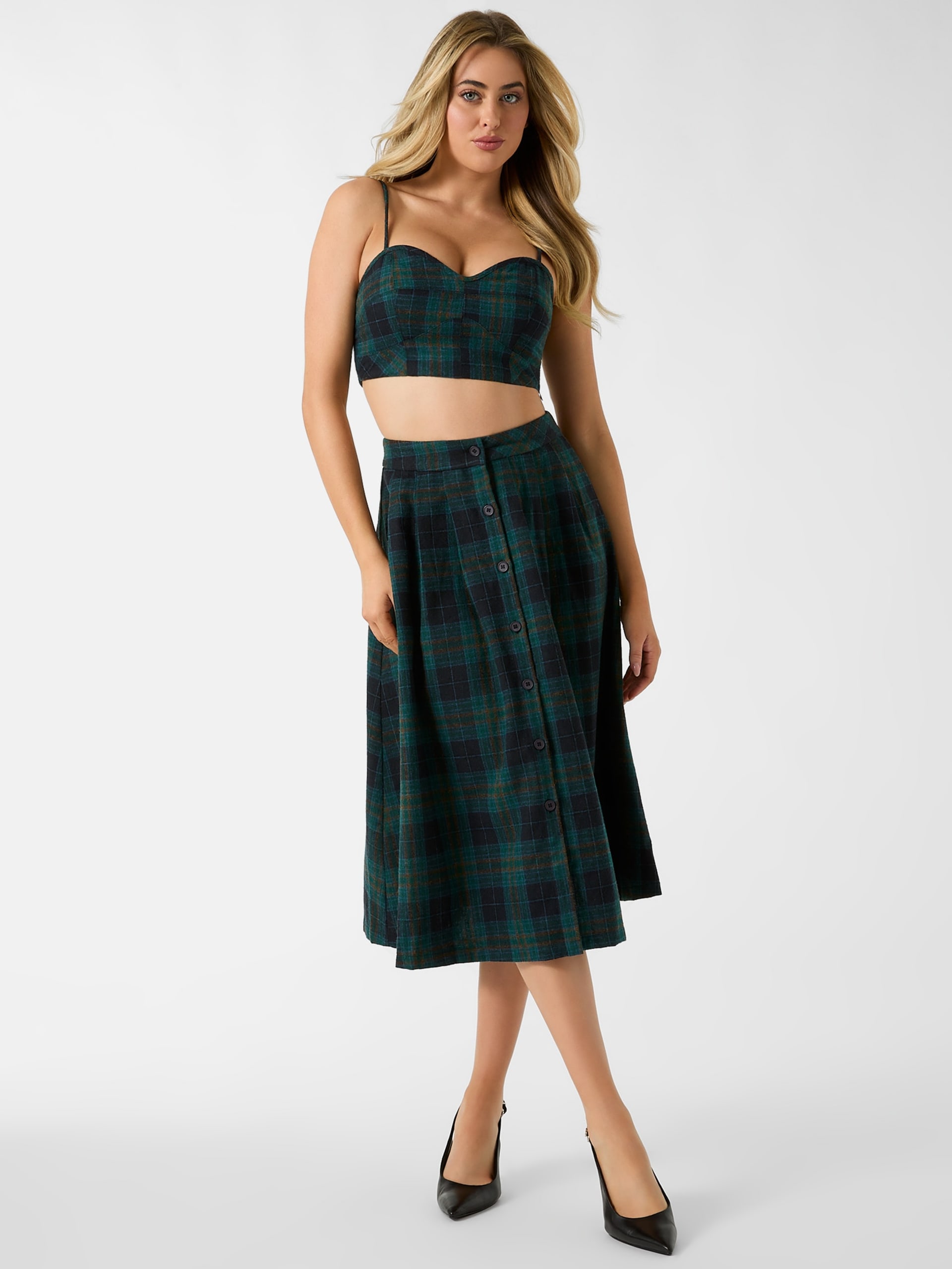 Blusa xadrez Pia