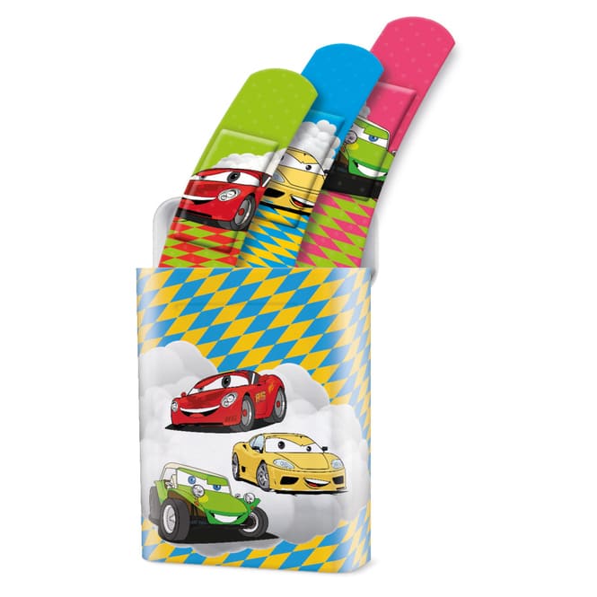 Lifemed® - Kinderpflaster - Autos - 40 Stück