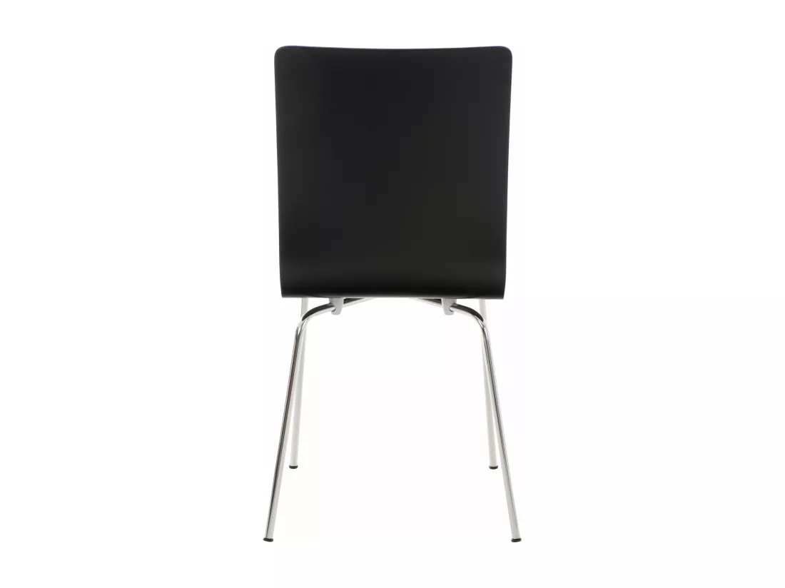 Lot de 16 Chaise de conférence - Bois & Antique - Noir - PEPE