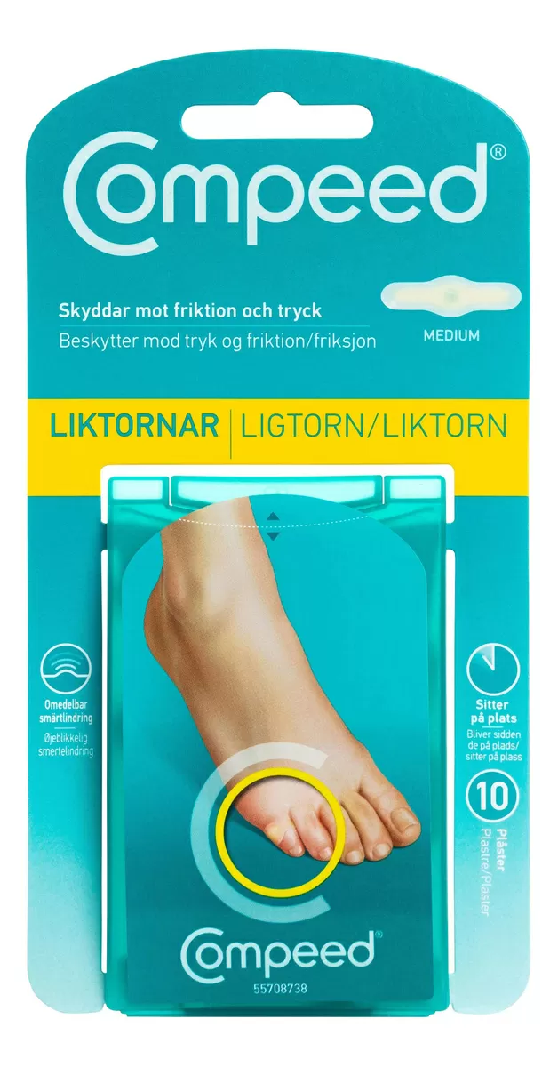 Compeed Ligtorneplaster (medium) - 10 stk.