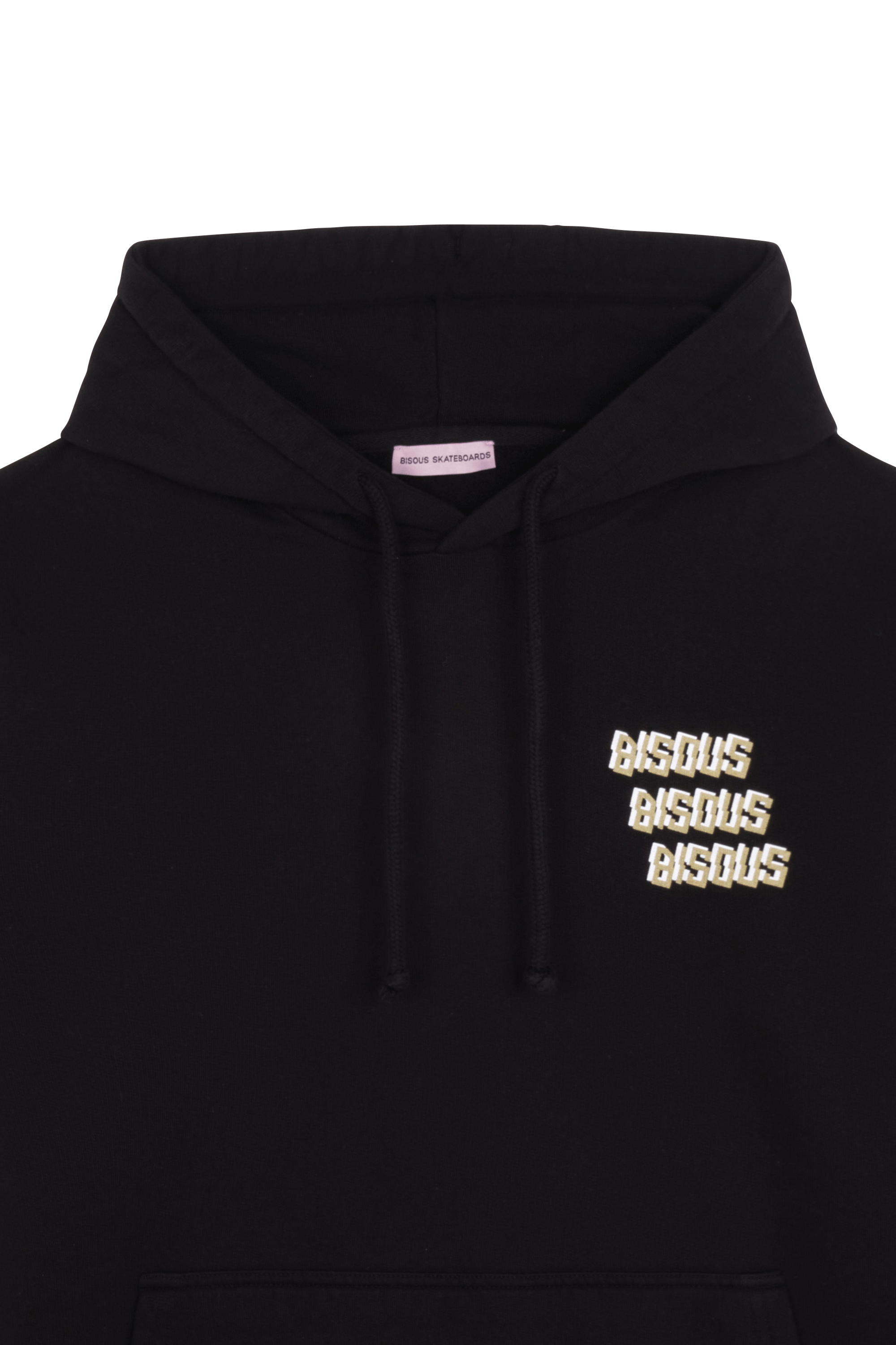 BISOUS SKATEBOARDS Hoodie BISOUS X3 HD Noir