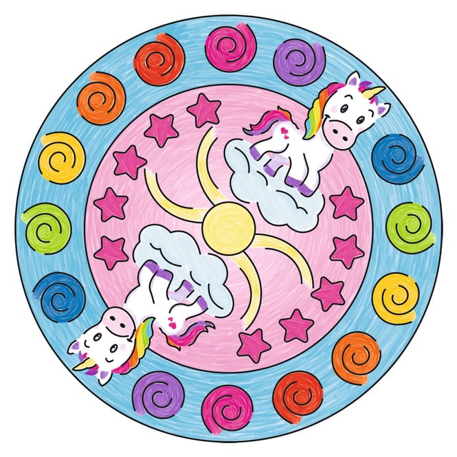Original Mini Mandala Designer - Einhorn