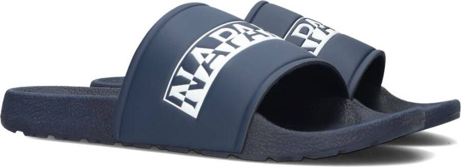 Napapijri Blauwe Polyurethaan Slippers