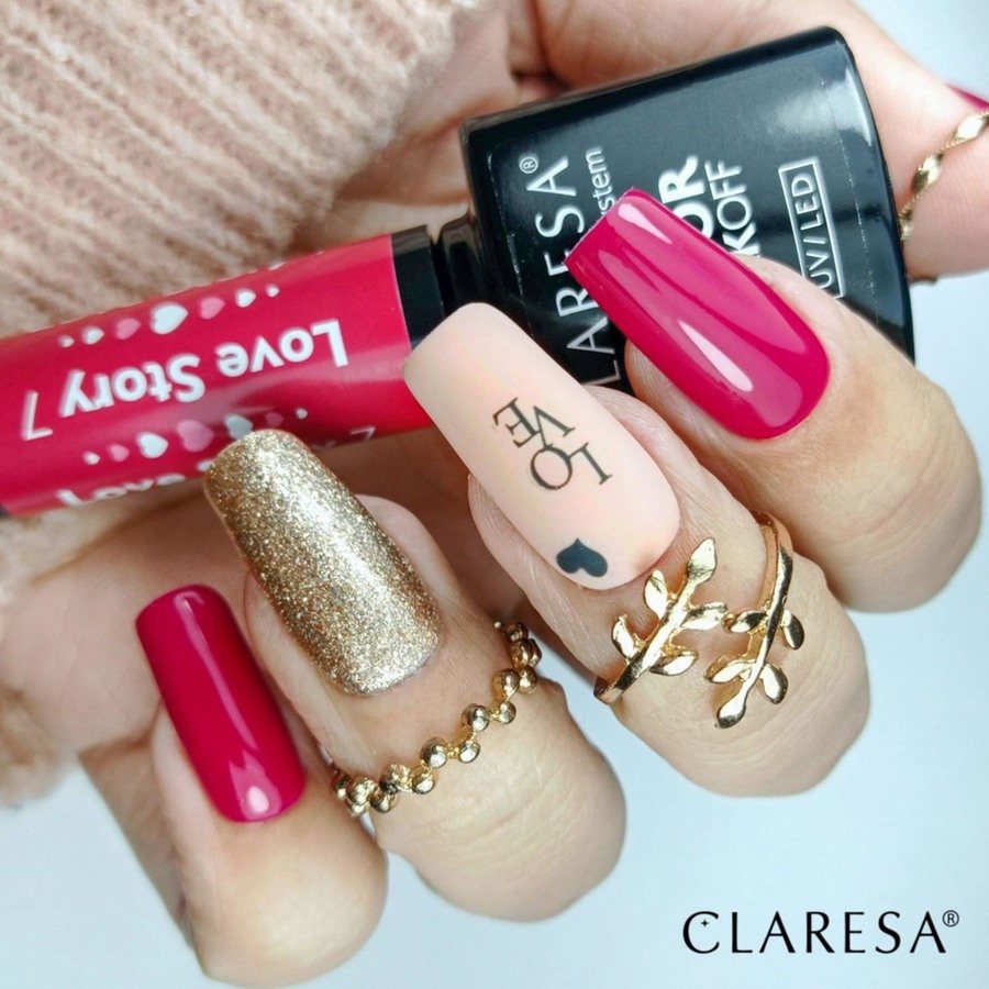 Claresa Nail Polish Hybrid Soak Off Love Story 07 5ml