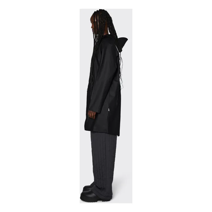 Rains Ciré Long Imperméable Unisexe | Noir