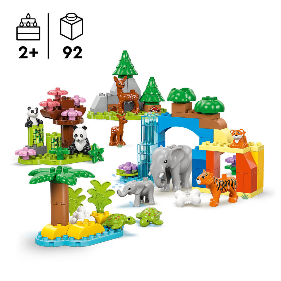 LEGO DUPLO 3-in-1 families van wilde dieren 10446