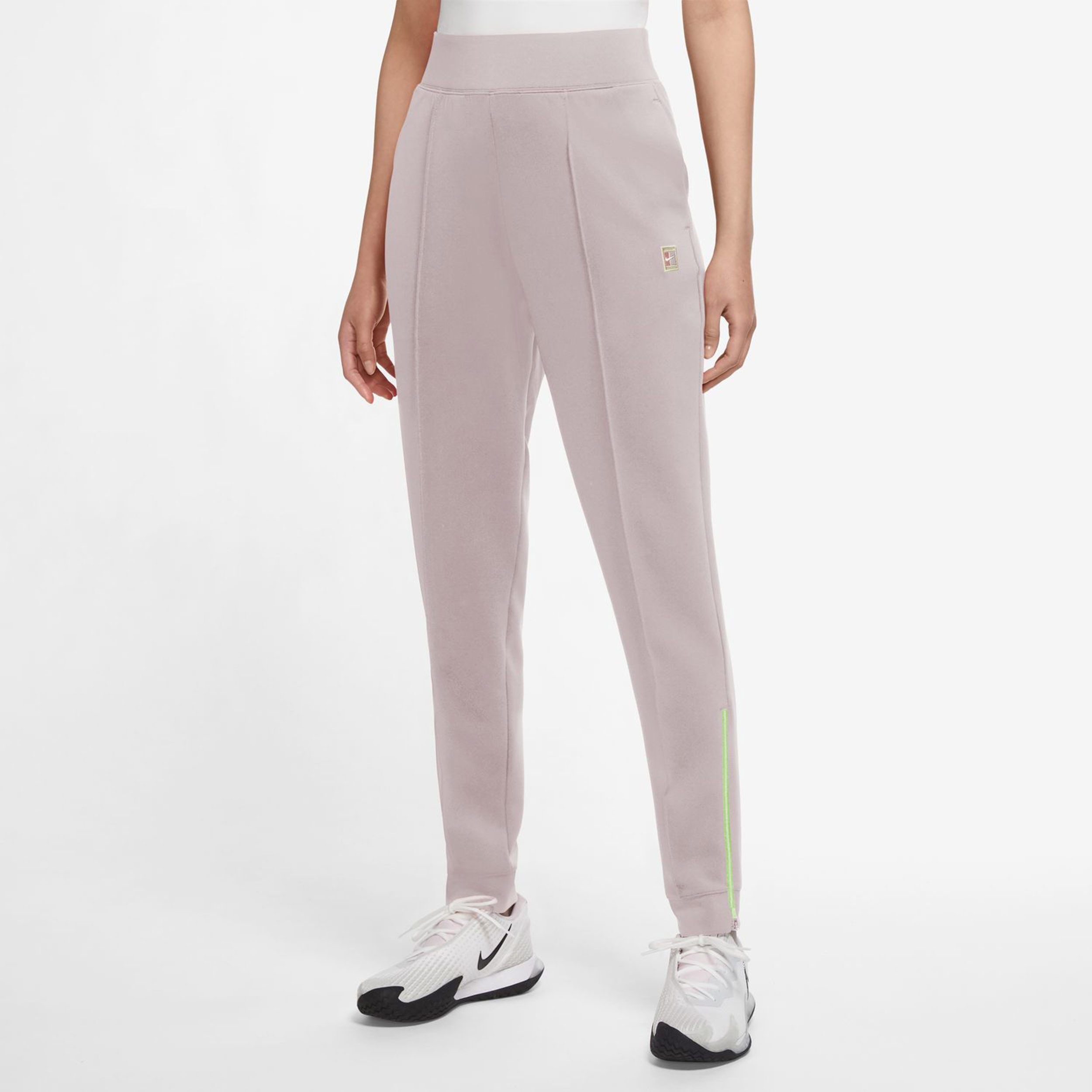 Nike Court Dri-Fit Heritage Knit Pantalon Survêtement Femmes - Lilas