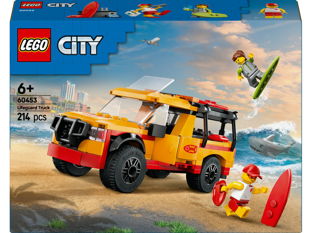 CARRINHA SALVA-VIDA LEGO CITY GREAT VEHICLES