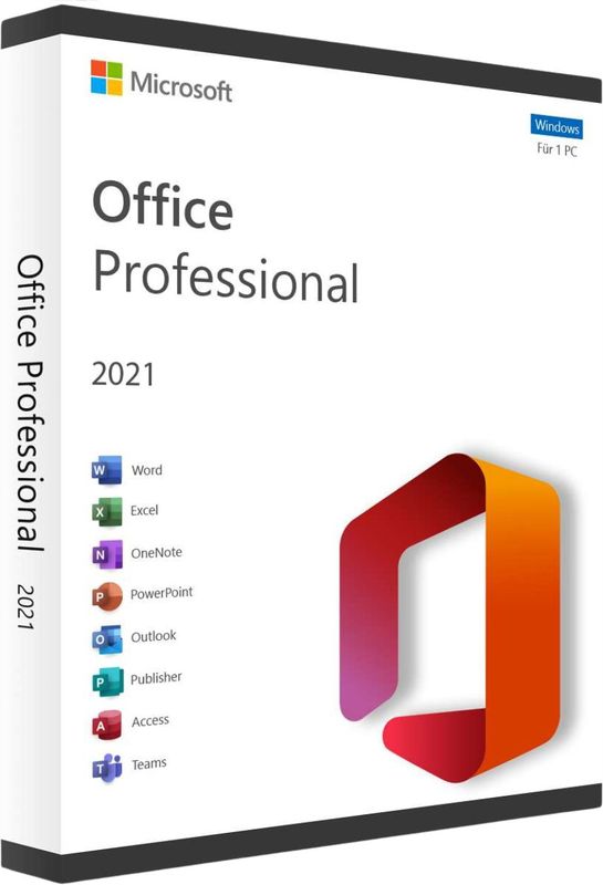 Microsoft Office 2021 Professional Plus - Kantoorsoftware