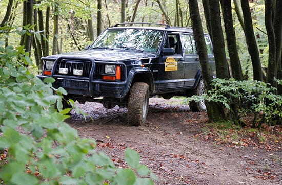 Geländewagen fahren Nürburg - Offroad-Parcours