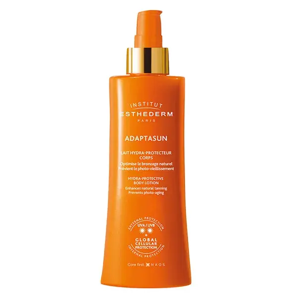 Loção Corporal Protetora Solar Moderada Esthederm ADAPTASUN 200ml