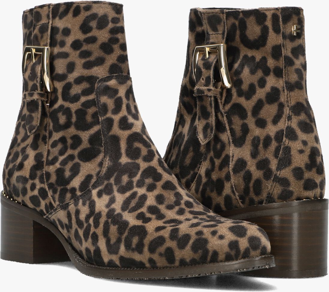 bruine floris van bommel enkellaarsjes sfw-50065 evi