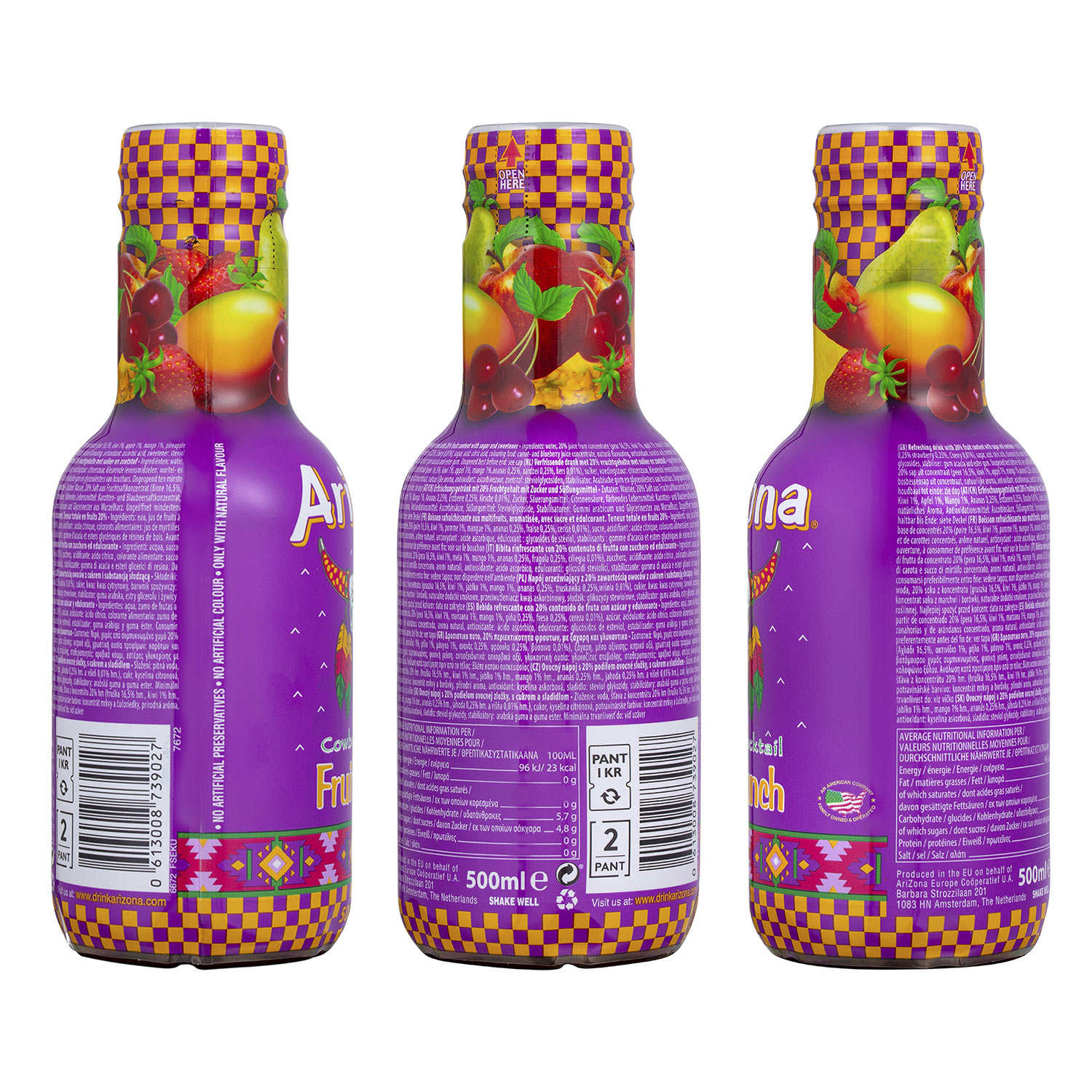 Arizona Cowboy cocktail goût multifruit - Fruit Punch
