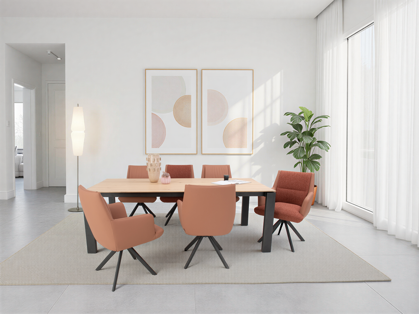 Bert Plantagie Lungo Uitschuiftafel