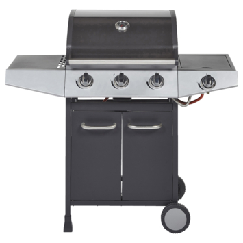Handson Boston gas bbq zwart 3 branders