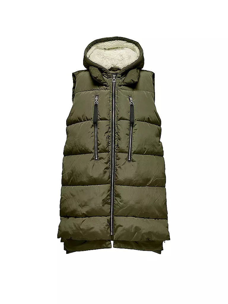 ONLY Steppgilet ONLNEWNORA olive