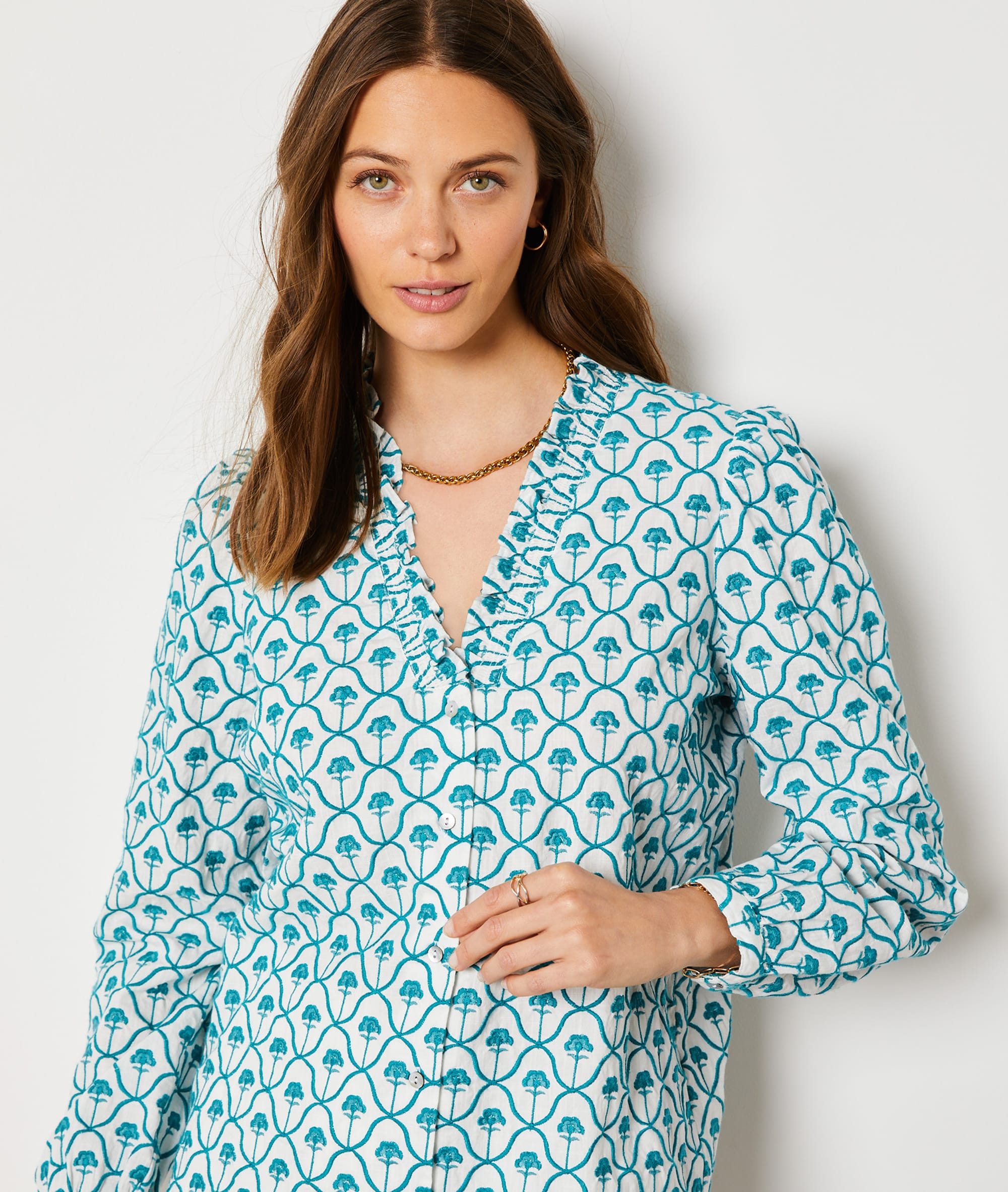 Chemise imprimée