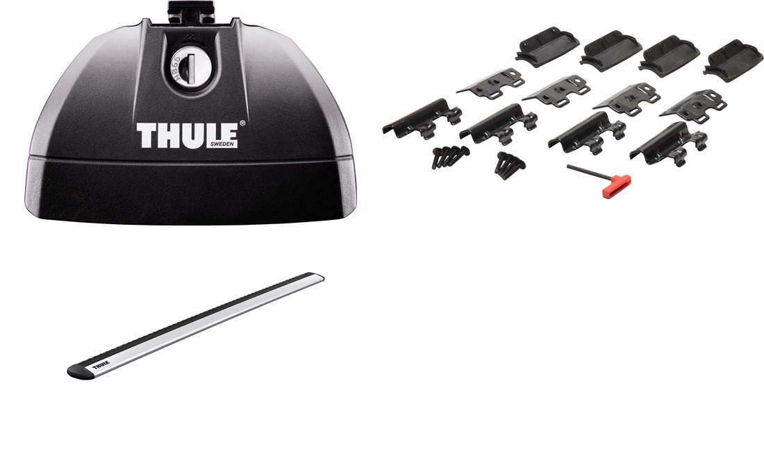 Tagbøjler, Thule WingBar EVO Grå