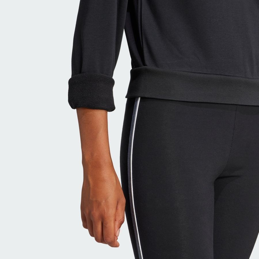 Adidas Veste de survêtement courte molleton à quart de zip Essentials Color Pop