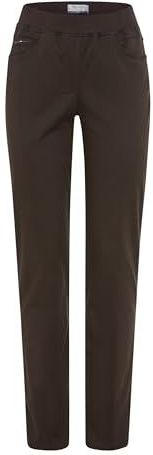 Raphaela by Brax - Style PAMINA - Joggingbroek - Donkerbruin - Slim Fit