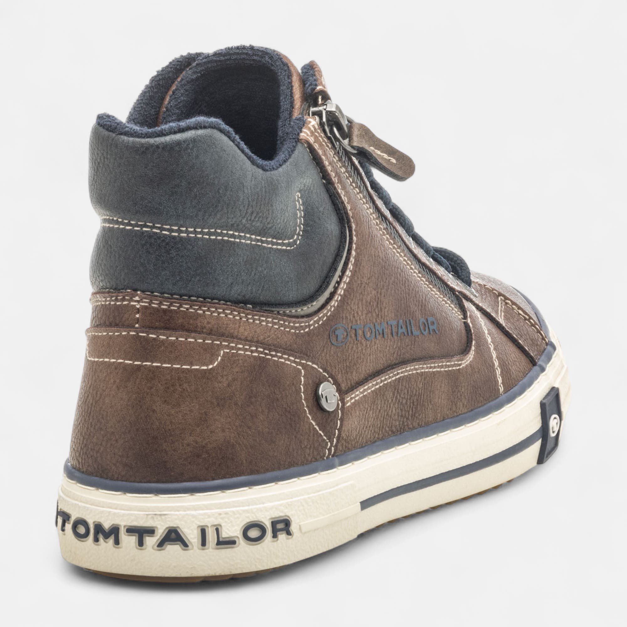 Baskets hautes Homme marron