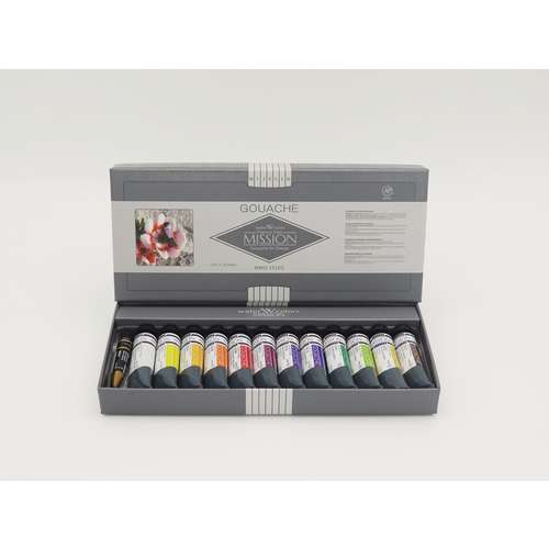 MIJELLO MISSION Titanium Class Gouache Sets