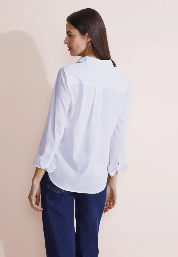 Business Hemdbluse - White